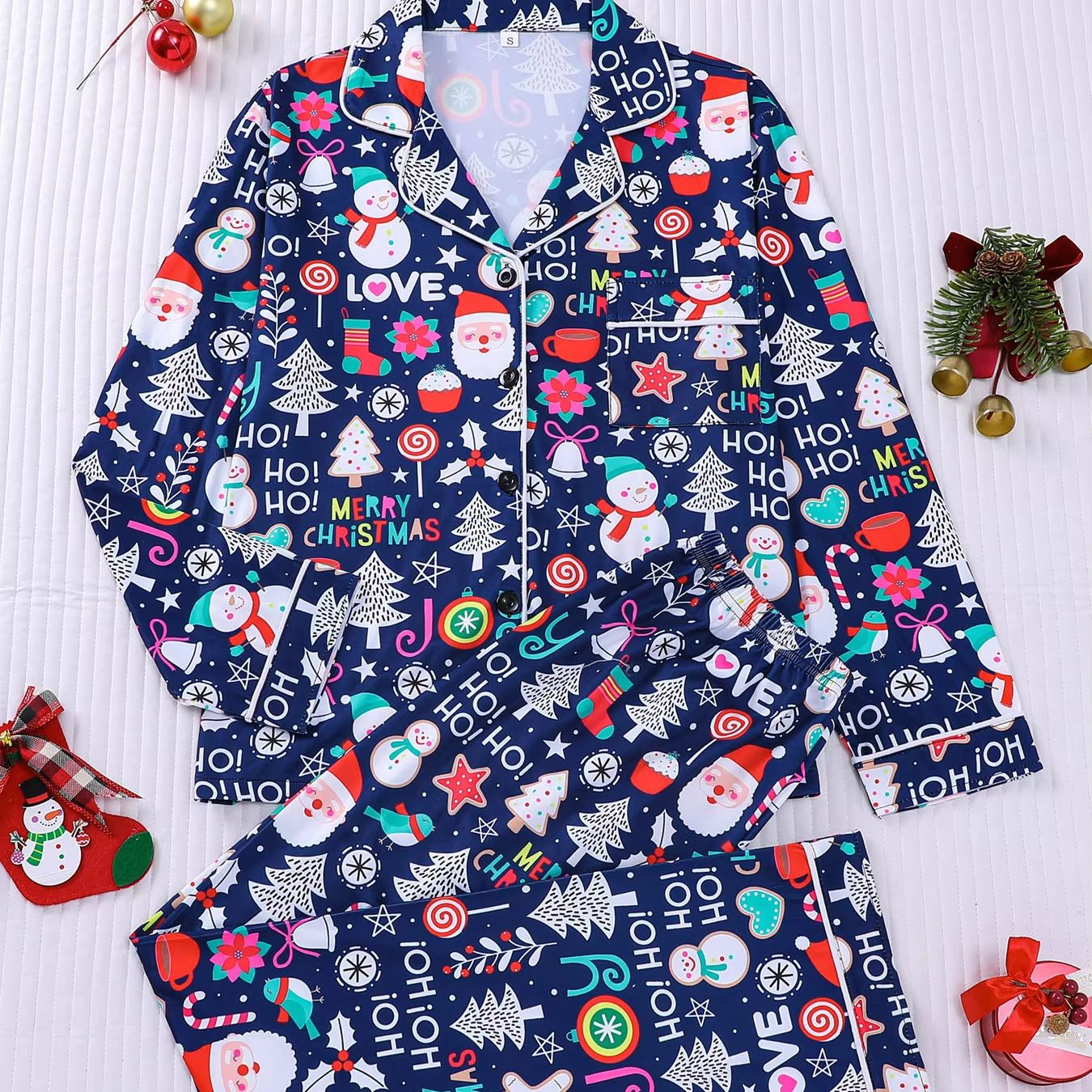 Christmas Santa Tree Snowman P - Family Tree Print 리뷰 및 가격