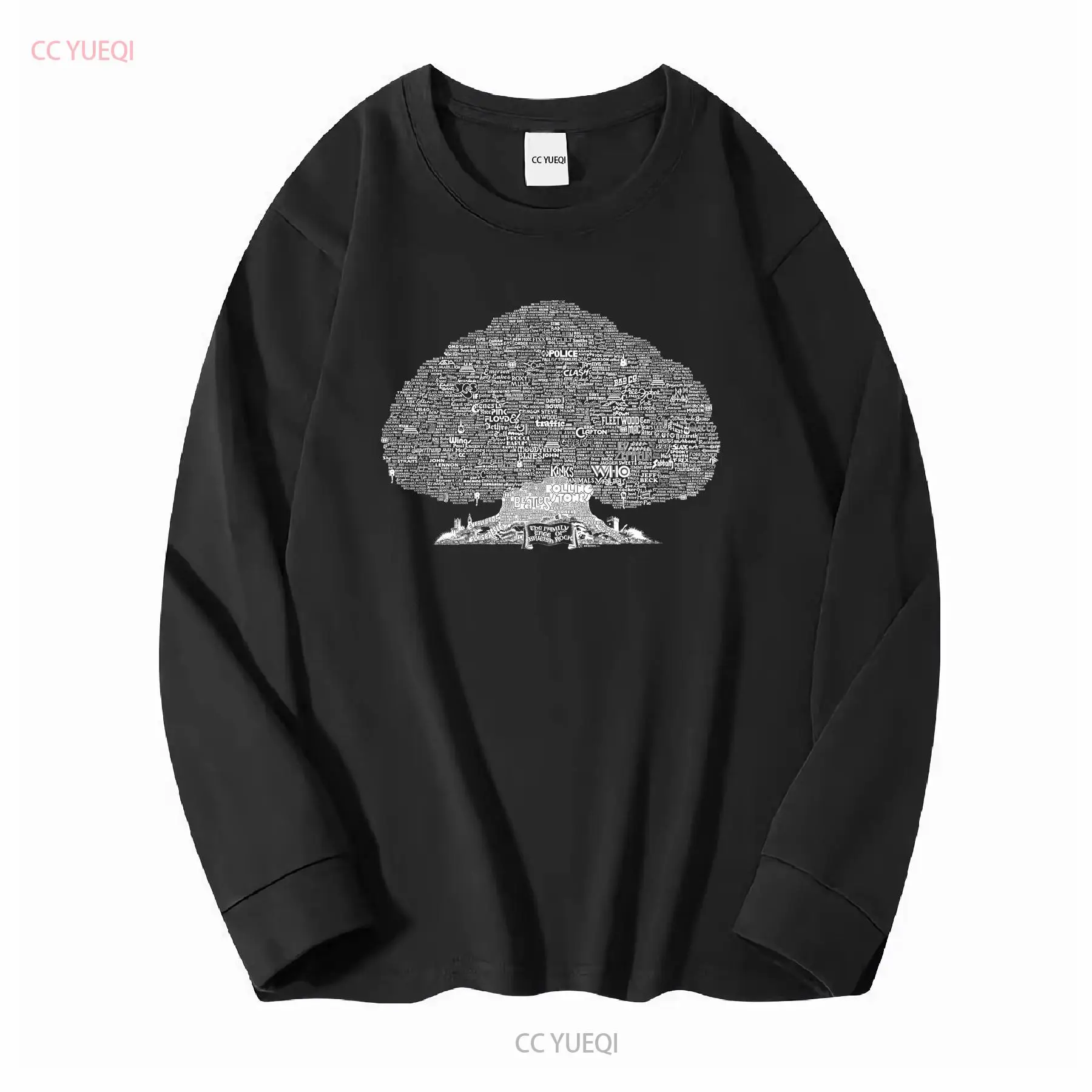 Family Tree Of British Rock T  - Family Tree Print 리뷰 및 가격