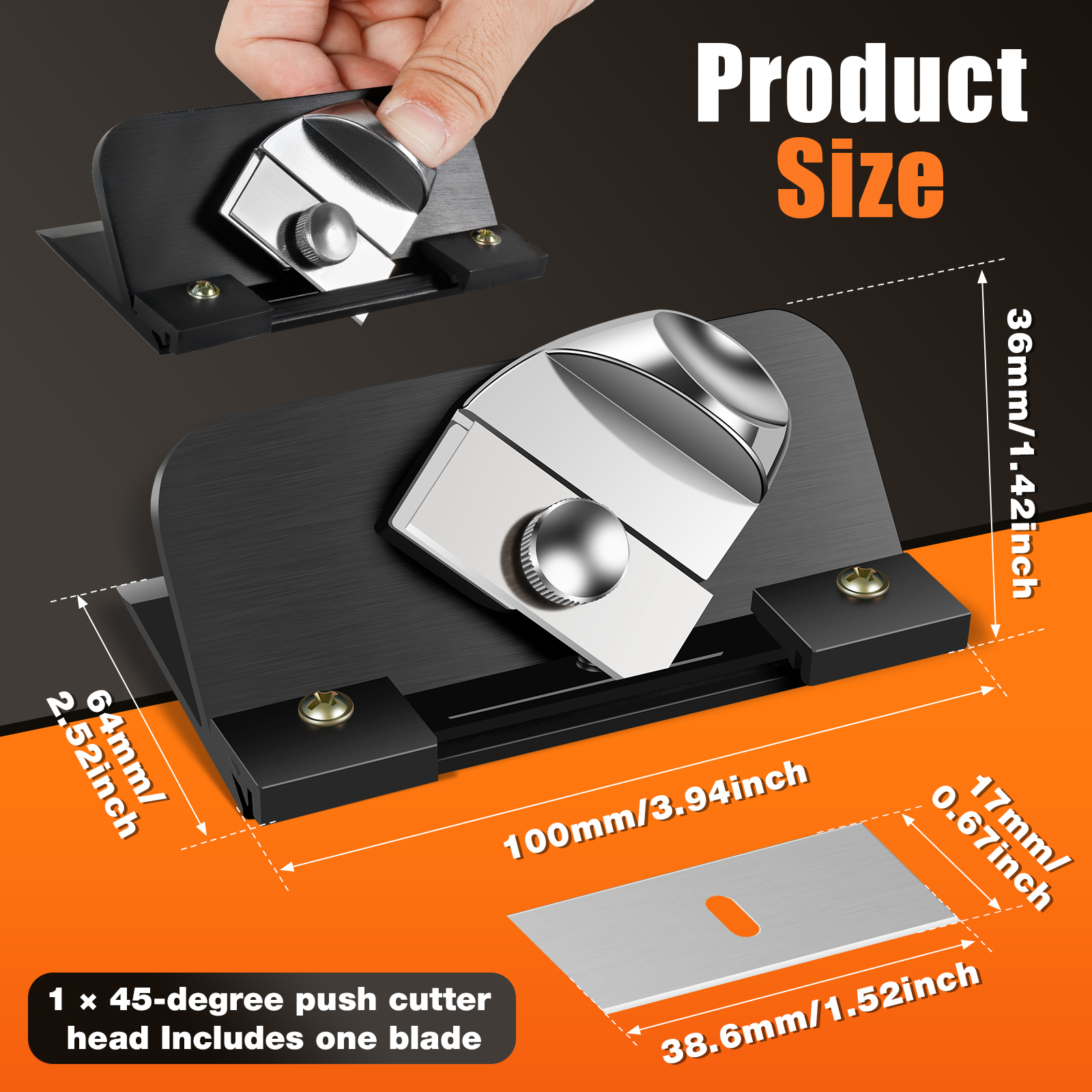Retractable Mat Cutter 45° Bev - Engraved Wood Frame 리뷰 및 가격