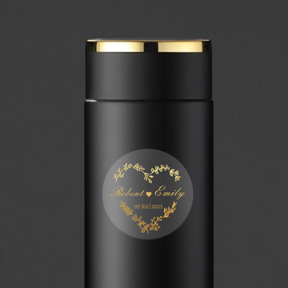 Custom gold foil wedding stick - Personalised Candle Label 리뷰 및 가격