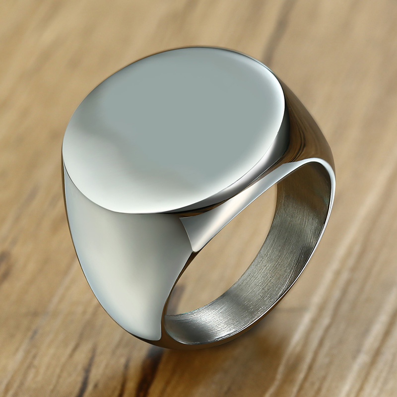 Vnox Stylish Pattern Font Init - Initial Ring Custom 리뷰 및 가격